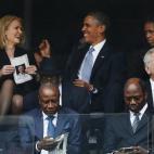 El famoso momento del presidente Barack Obama con la Primera Ministra danesa Helle Thorning-Schmidt.
