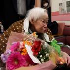 Celebrando su 115º cumpleaños el 5 de marzo de 2013