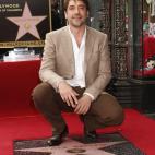 Javier Bardem stands by his star on the Hollywood Walk of Fame at a dedication ceremony, Thursday, Nov. 8, 2012 in the Hollywood section of Los Angeles. (Photo by Todd Williamson/Invision/AP)