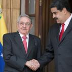 Con el presidente de Venezuela, Nicol&aacute;s Maduro, el pasado marzo, durante un encuentro ALBA-TCP en Caracas.