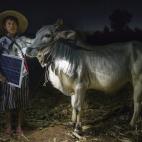 Serie titulada Retratos solares en Myanmar