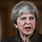 La primera ministra brit&aacute;nica Theresa May ha calificado el ataque a Siria de &quot;limitado, dirigido y efectivo&quot;, en una rueda de prensa en Downing Street en Londres (Reino Unido).