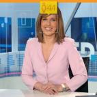 Ana Blanco, presentadora estrella del Telediario 2, tiene en realidad 53 años. 