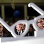 Artur Mas y Xabier Trías, en el acto de CiU de arranque de campaña en Barcelona.