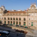 Estación de tren de San Bento en Oporto (Portugal).