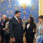 Nicolás Maduro, el presidente venezolano, es uno de los líderes mundiales que han acudido a Moscú.