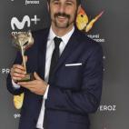 El actor Hugo Silva, Mejor actor de reparto en una serie por 'El Ministero del Tiempo' (compartido con José Sacristán)