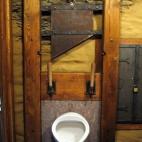 Este terrorífico urinario se encuentra en el castillo Rheinfels, en Alemania.