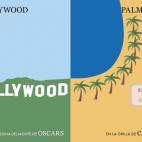 Los Oscar son una celebración del cine producido en Hollywood, ya que la mayoría de las películas premiadas son americanas, mientras que Cannes no solo tienen en consideración películas americanas, sino que también aprecia el cine europeo.
