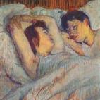 En la cama, Henri de Toulouse-Lautrec, 1892