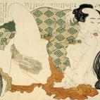 Shunga, de Hokusai
