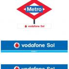 Imagen para los andenes de la estación Vodafone Sol