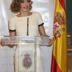 En los XI Premios de Periodismo Luis Carandell, en el Senado.