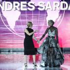 En el desfile de Andrés Sarda en la 60ª edición de Mercedes-Benz Fashion Week Madrid, primavera/verano 2015.