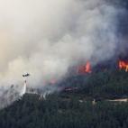1.400 personas han sido evacuadas por un incendio en el norte de Cáceres.