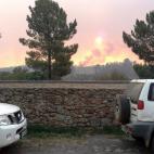 El incendio ha quemado ya más de 5.000 hectáreas en Sierra de Gata cacereña.