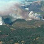 El incendio ha quemado ya más de 5.000 hectáreas en Sierra de Gata cacereña.