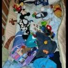 Esta es la respuesta de mi hijo de tres años a "Limpia tu cuarto, no quiero nada por el suelo"