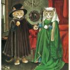 El matrimonio Arnolfini, de Jan Van Eyck