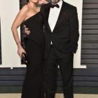 La actriz Sarah Silverman y el actor Michael Sheen