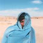 Una mujer con burka en Afganistán. 2000.