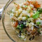 La quinoa o el cusc&uacute;s son perfectos para ensaladas frescas, y el pepino es un acompa&ntilde;ante ideal. La receta completa, aqu&iacute;.