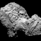 El cometa 67P/Churyumov-Gerasimenko, captado el 3 de agosto de 2014 por la cámara de OSIRIS de la misión Rosetta.