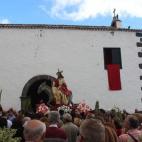 Domingo de Ramos, Procesión de la Burrita, imagen de Jesús entrando en Jerusalén (calle Pintado)