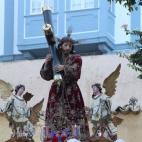 Miércoles Santo, Procesión del Santo Encuentro, imagen del Nazareno (calle Blas Simón)