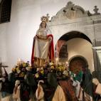Miércoles Santo, Procesión del Señor de la Caída, imagen de La Verónica (iglesia de San Francisco)