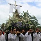 Viernes Santo, Procesión de La Piedad, imagen de Nuestra Señora de los Dolores (calle San Vicente de Paúl)