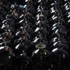 Impresionante y emotivo funeral por un agente de la Polic&iacute;a de Nueva York