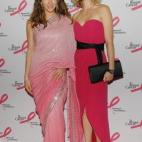 Junto a Gwyneth Paltrow en la fiesta The Hottest Pink.