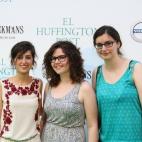 Marina Velasco, Lara Eleno e Irene de Andrés, el equipo de traducción de 'El Huffington Post'