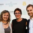Montserrat Domínguez junto a Adela Muñoz Páez, catedrática de Química y bloguera de 'El Huffington Post'; y Enrique Sánchez Muñoz