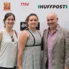 Los blogueros de El HuffPost Le&oacute;n Fernando del Canto e Isabel Mastrodomenico.