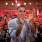 Pedro Sánchez abre la campaña electoral en Sevilla