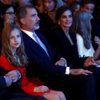 La familia real, en Barcelona por los actos de entrega de los Premios Princesa de Girona