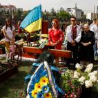 Otro memorial por el 24 de agosto en el cementerio de Lychakiv