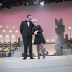 Ed McMahon y Joan Rivers (NBC/NBCU Photo Bank via Getty Images)