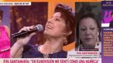 Preguntan a Eva Santamaría, representante de España en Eurovisión 1993, por Melody y da un giro tremendo
