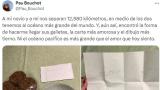 Le hace este romántico regalo a su novia que está a 12.980 kilómetros y conmociona las redes