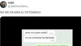 Le pregunta su pareja por WhatsApp que con quién está y él le envía tres audios que ya son historia