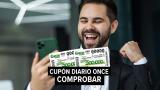 ONCE: comprobar Cupón Diario, Mi Día y Super Once, resultado de hoy lunes 15 de abril