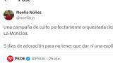 Una diputada del PP habla de "campaña de culto" del PSOE con Sánchez y la réplica que le dan nadie la vio venir