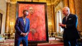 El pintor del retrato de Carlos III sufre un súbito 'tierra, trágame' ante esta pregunta del rey