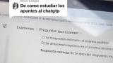 Mete los apuntes en ChatGPT y pide que le haga un examen: el resultado aterriza a los profesores