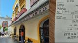 Enseña lo que le han cobrado en Sevilla por un café solo y una tostada y acaba citando hasta al alcalde