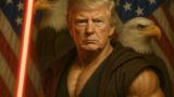 Tras la imagen del Papa Trump, la Casa Blanca publica a un Trump jedi