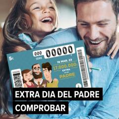 Sorteo Extra Día del Padre ONCE hoy: Comprobar cupón del 19 de marzo, en directo